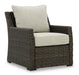Brook Ranch Outdoor Lounge Chair with Cushion - De Avenue Furniture