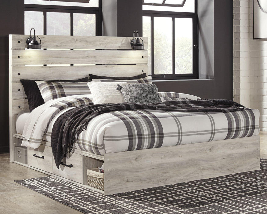 Cambeck Bed with 2 Storage Drawers - De Avenue Furniture