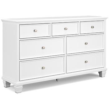 Fortman Dresser and Mirror - De Avenue Furniture