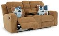 Kanlow Reclining Loveseat with Console - De Avenue Furniture