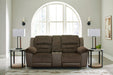 Dorman Reclining Loveseat with Console - De Avenue Furniture