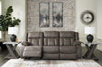 First Base Reclining Sofa - De Avenue Furniture
