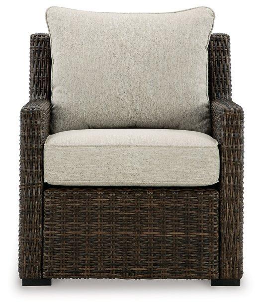Brook Ranch Outdoor Lounge Chair with Cushion - De Avenue Furniture