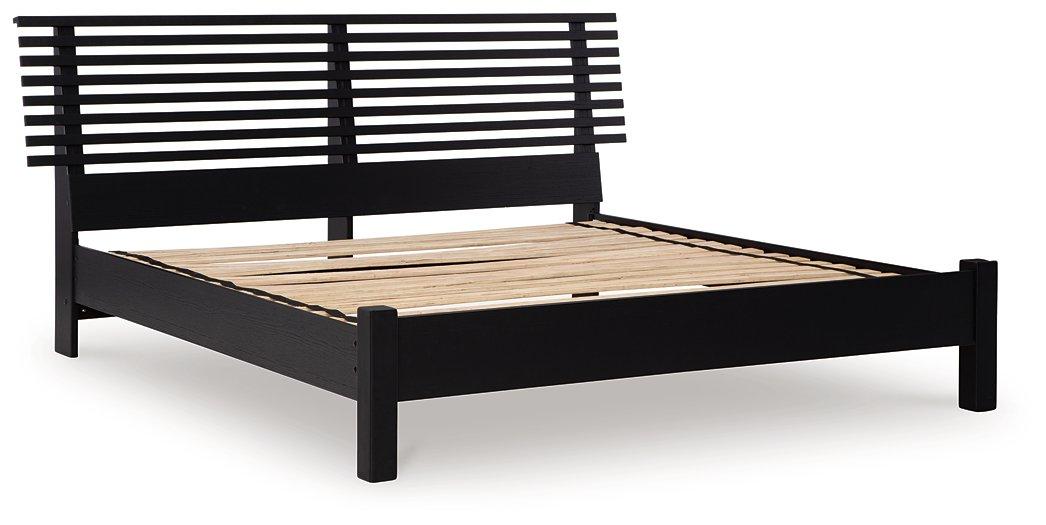Danziar Slat Bed - De Avenue Furniture