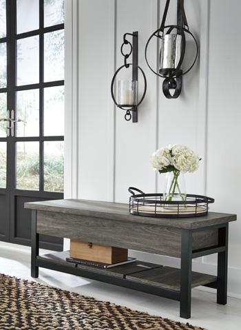 Rhyson Storage Bench - De Avenue Furniture