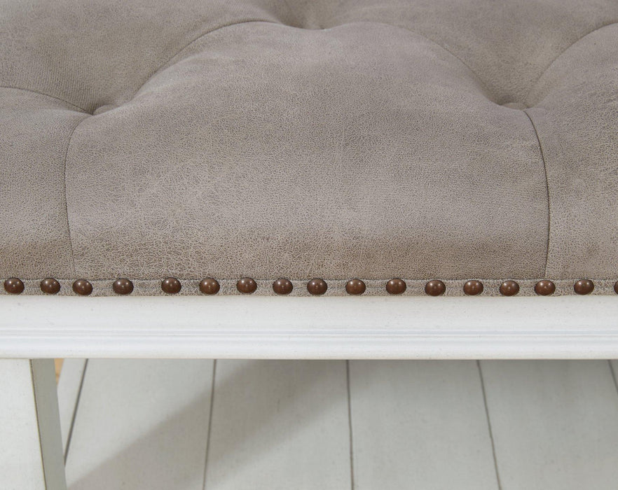 Kanwyn Upholstered Ottoman Coffee Table - De Avenue Furniture