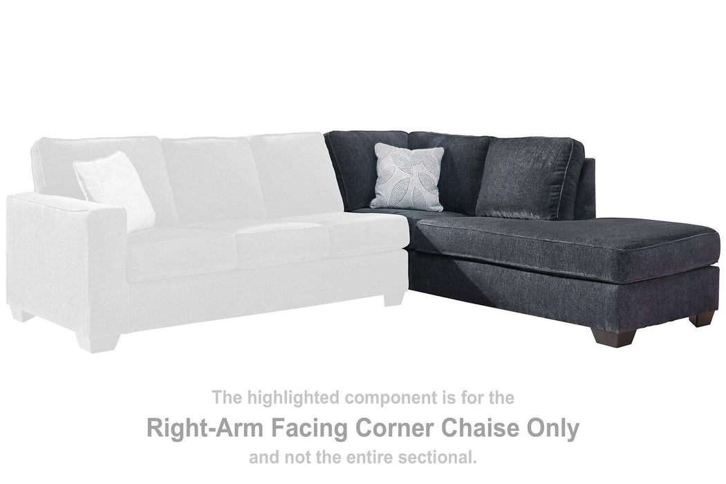 Altari Sleeper Sectional with Chaise - De Avenue Furniture