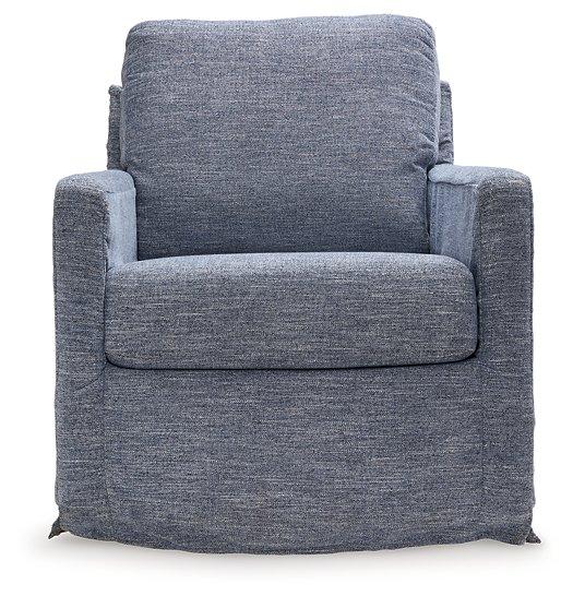 Nenana Next-Gen Nuvella Swivel Glider Accent Chair - De Avenue Furniture