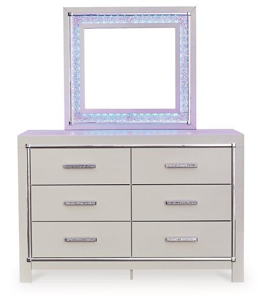 Zyniden Dresser and Mirror - De Avenue Furniture
