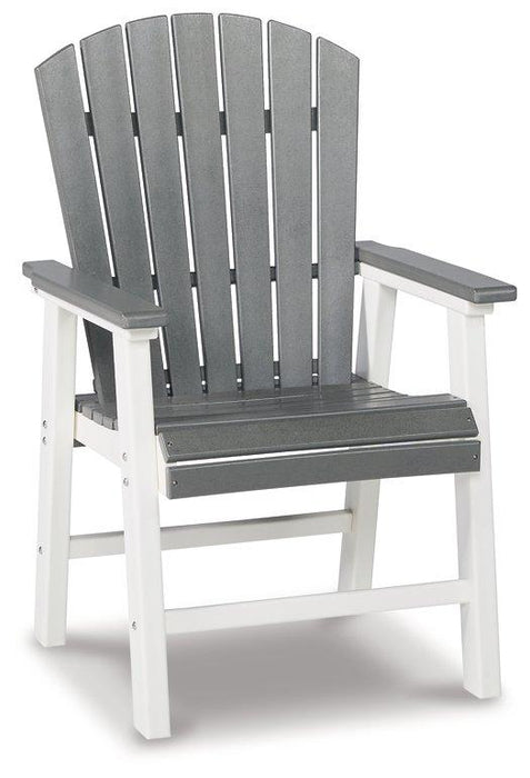 Transville Outdoor Dining Arm Chair (Set of 2) - De Avenue Furniture