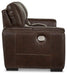 Alessandro Power Reclining Loveseat with Console - De Avenue Furniture