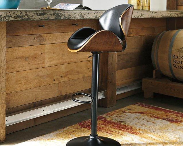 Bellatier Adjustable Height Bar Stool - De Avenue Furniture