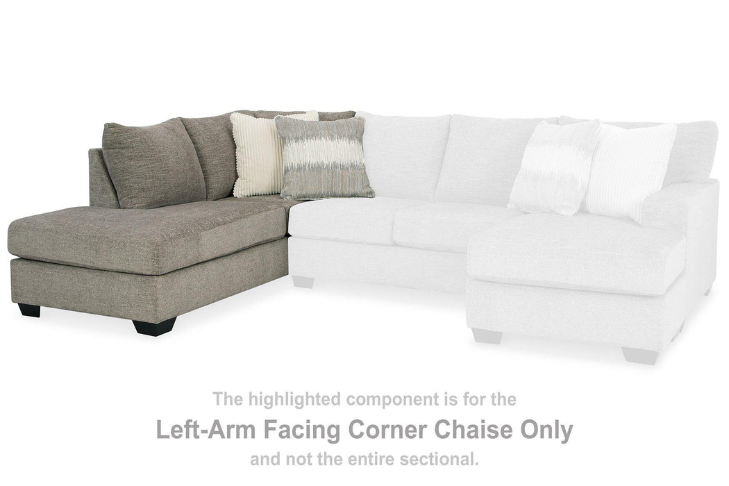 Creswell 2-Piece Sectional with Chaise - De Avenue Furniture