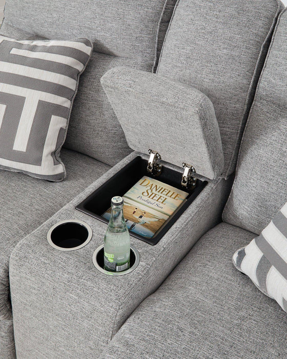 Biscoe Power Reclining Loveseat - De Avenue Furniture