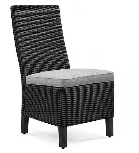 Beachcroft Outdoor Side Chair with Cushion (Set of 2) - De Avenue Furniture