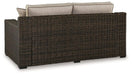 Coastline Bay Outdoor Loveseat with Cushion - De Avenue Furniture
