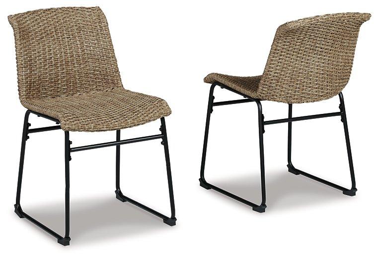 Amaris Outdoor Dining Chair (Set of 2) - De Avenue Furniture