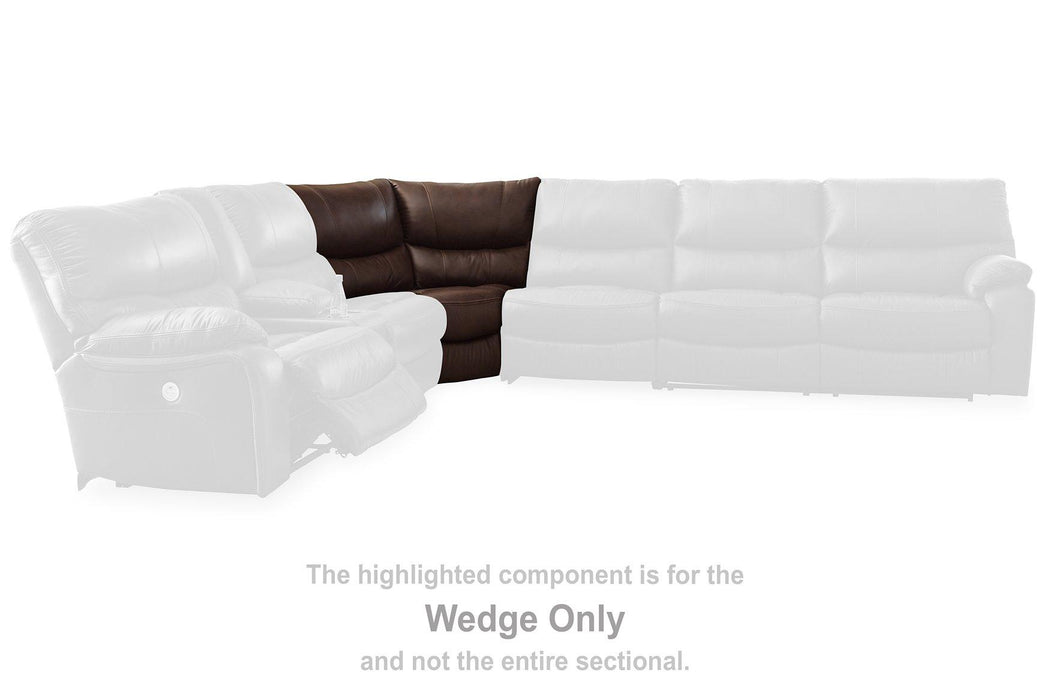 Family Circle Power Reclining Sectional - De Avenue Furniture