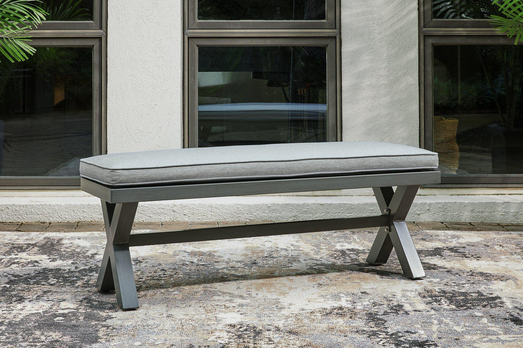 Elite Park Outdoor Bench with Cushion - De Avenue Furniture
