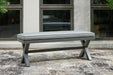 Elite Park Outdoor Bench with Cushion - De Avenue Furniture