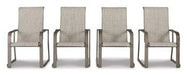 Beach Front Sling Arm Chair (Set of 4) - De Avenue Furniture