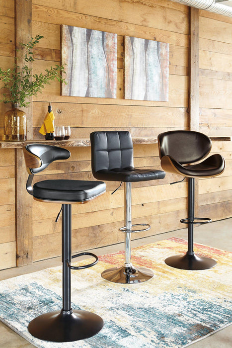Bellatier Adjustable Height Bar Stool - De Avenue Furniture