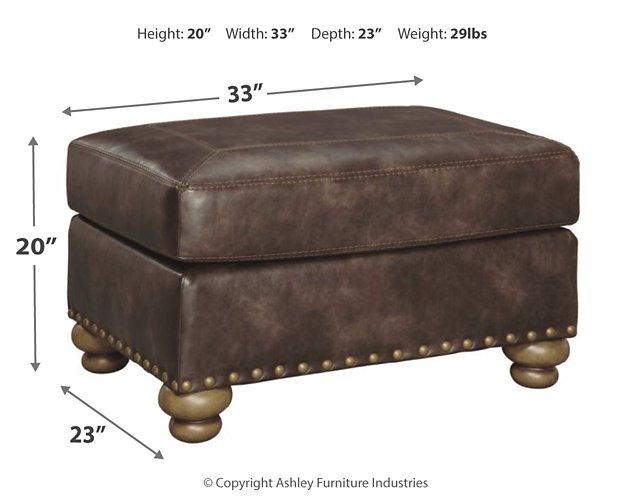 Nicorvo Ottoman - De Avenue Furniture