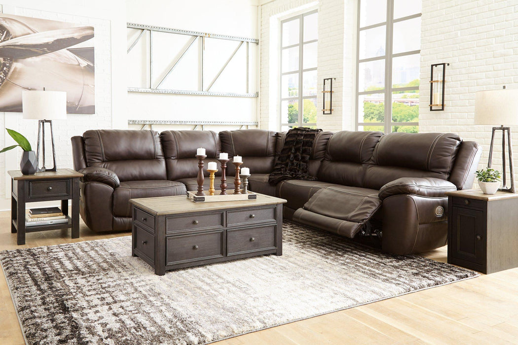 Dunleith Power Reclining Sectional - De Avenue Furniture