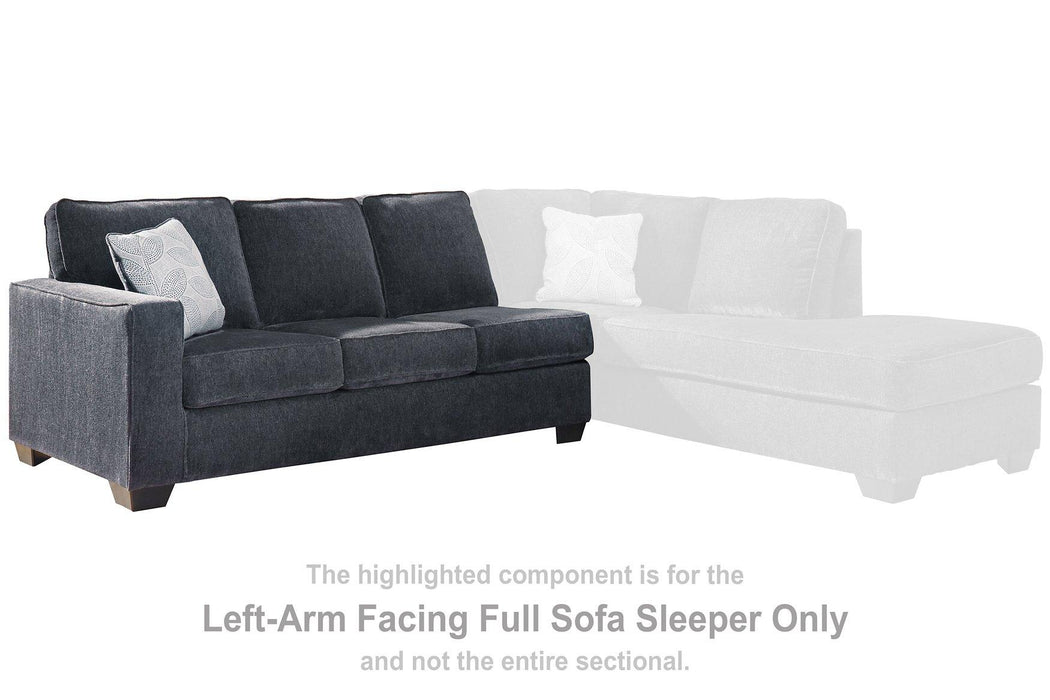 Altari Sleeper Sectional with Chaise - De Avenue Furniture