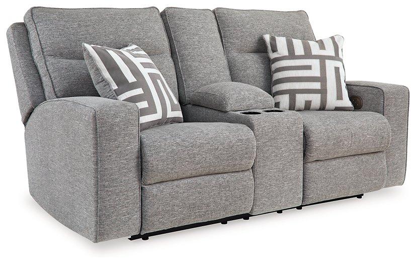 Biscoe Power Reclining Loveseat - De Avenue Furniture