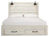 Cambeck Bed with 2 Storage Drawers - De Avenue Furniture