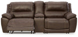 Dunleith 3-Piece Power Reclining Loveseat with Console - De Avenue Furniture