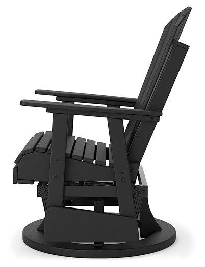 Hyland wave Outdoor Swivel Glider Chair - De Avenue Furniture