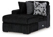 Midnight-Madness Sectional Sofa with Chaise - De Avenue Furniture