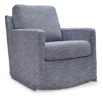 Nenana Next-Gen Nuvella Swivel Glider Accent Chair - De Avenue Furniture
