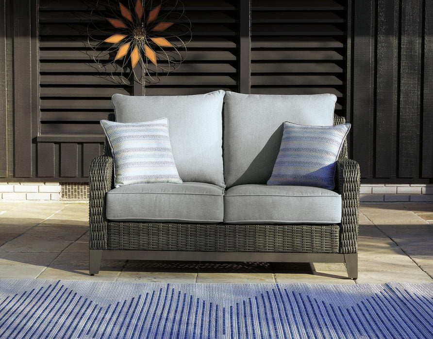 Elite Park Outdoor Loveseat with Cushion - De Avenue Furniture