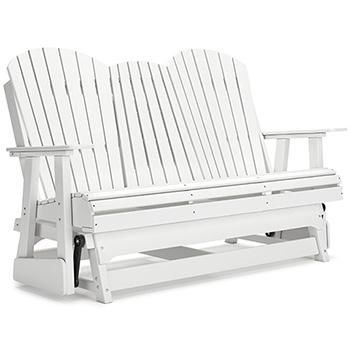 Hyland wave Outdoor Glider Loveseat - De Avenue Furniture