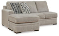 Calnita 2-Piece Sectional with Chaise - De Avenue Furniture