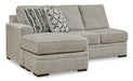 Calnita Sectional with Chaise - De Avenue Furniture