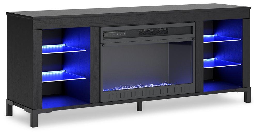 Cayberry Entertainment Center with Electric Fireplace - De Avenue Furniture