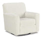 Herstow Swivel Glider Accent Chair - De Avenue Furniture