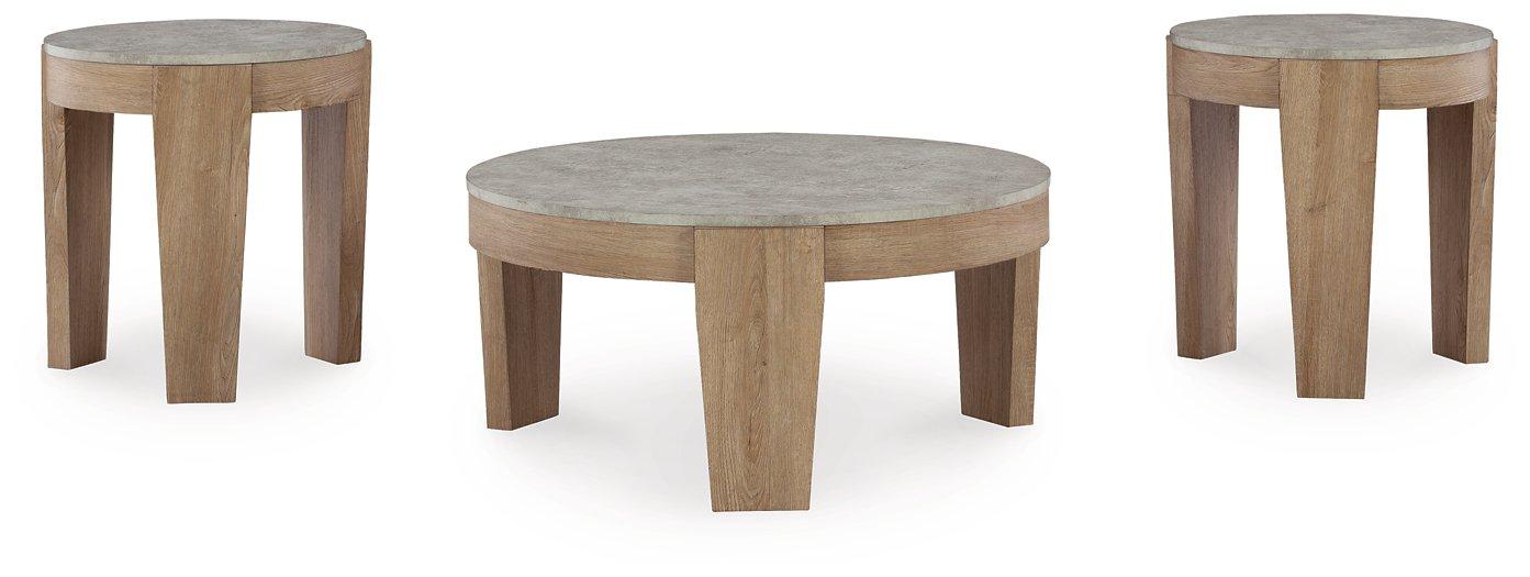 Guystone Table (Set of 3) - De Avenue Furniture