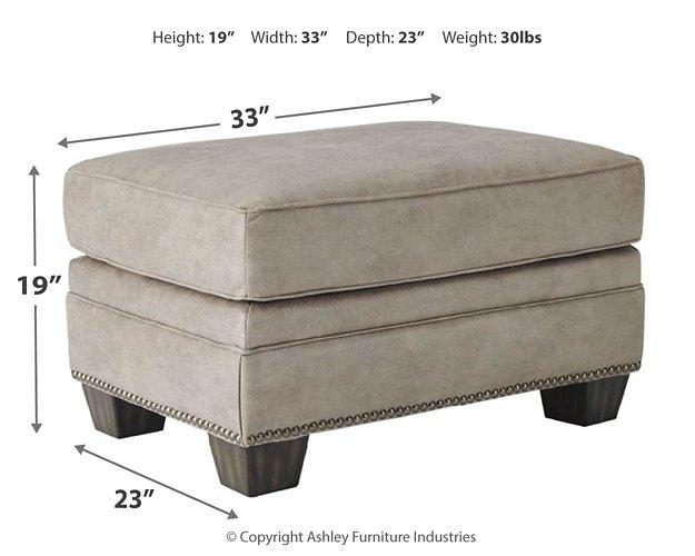 Olsberg Ottoman - De Avenue Furniture