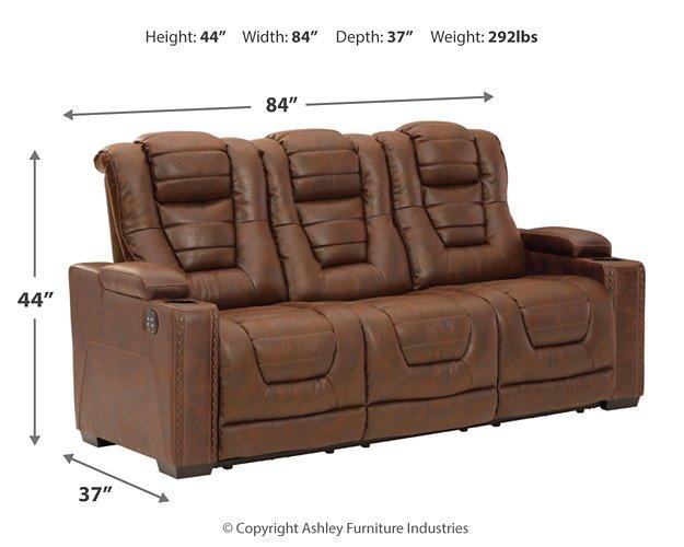 Owner's Box Power Reclining Sofa - De Avenue Furniture