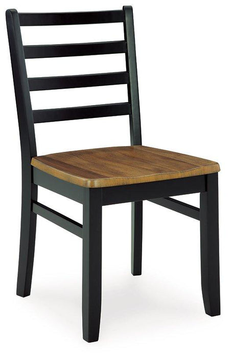 Blondon Dining Table and 4 Chairs (Set of 5) - De Avenue Furniture