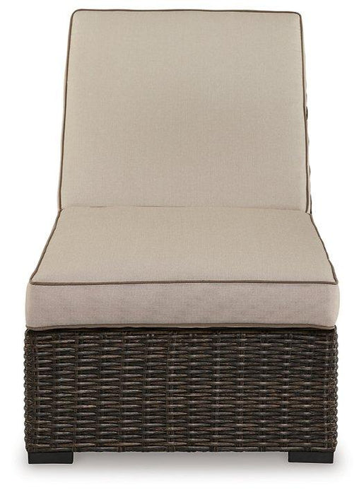 Coastline Bay Outdoor Chaise Lounge with Cushion - De Avenue Furniture