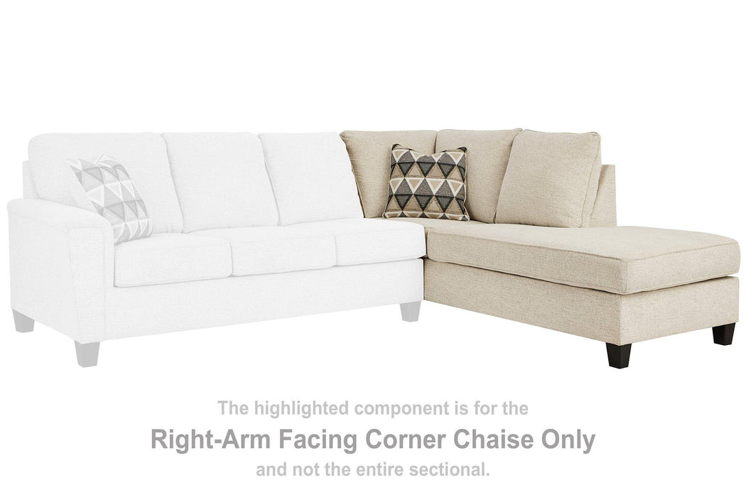 Abinger 2-Piece Sleeper Sectional with Chaise - De Avenue Furniture