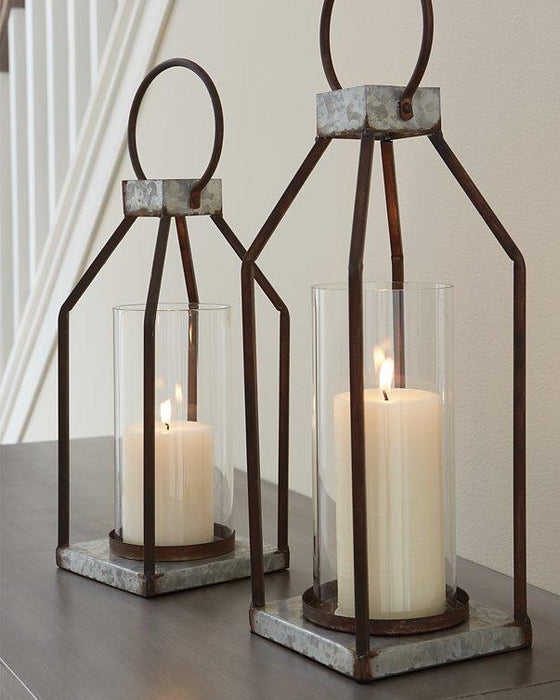 Diedrick Lantern (Set of 2) - De Avenue Furniture