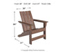 Emmeline Adirondack Chair - De Avenue Furniture