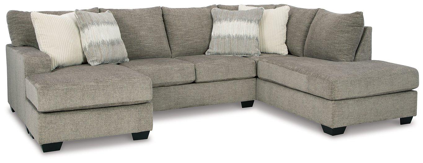 Creswell 2-Piece Sectional with Chaise - De Avenue Furniture